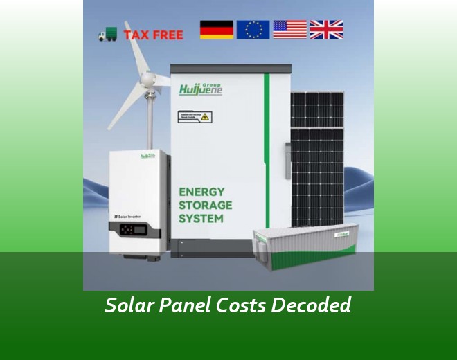 Solar Panel Costs Decoded